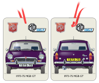 MGB GT 1973-75 Air Freshener